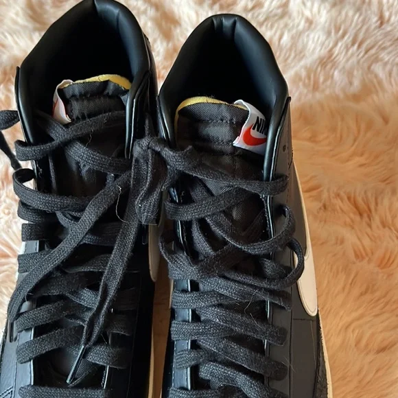 Blazer Mid Vintage Suede 'Black - Picture 3 of 7